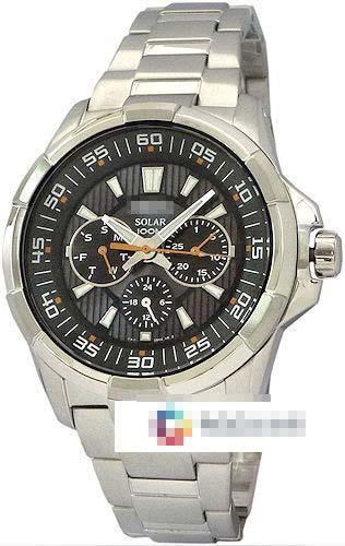 Customize Black Watch Face SNE017P1