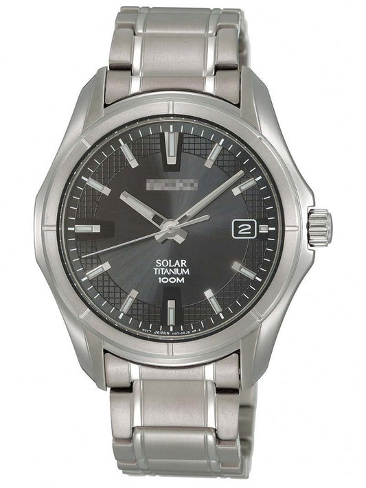 Customised Black Watch Dial SNE141P1