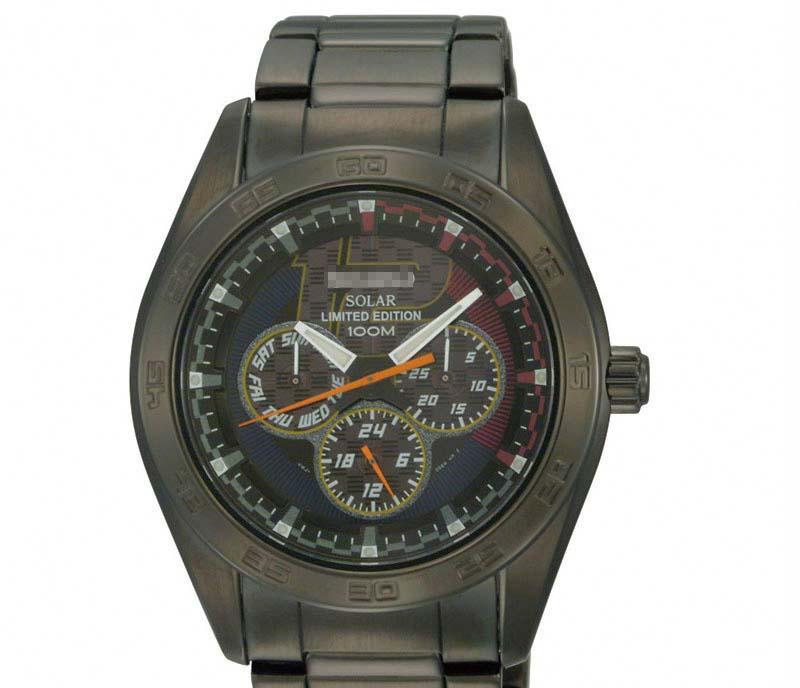 Custom Black Watch Dial SNE203P1