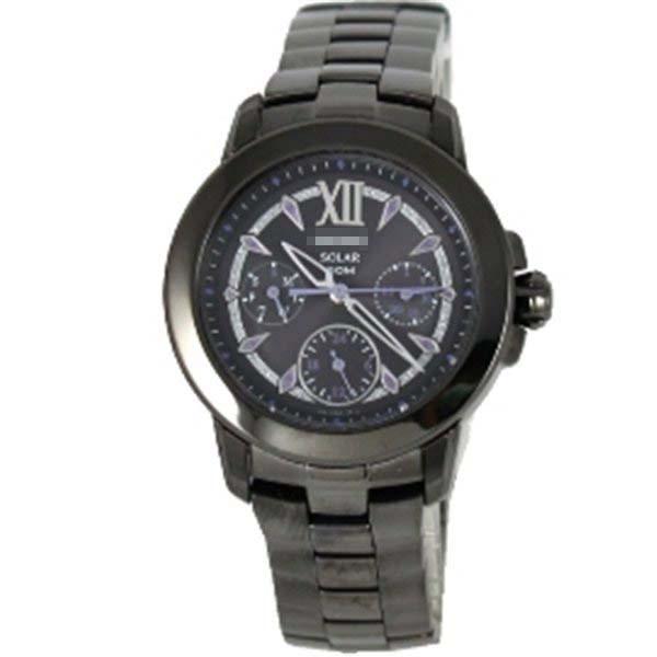 Customised Black Watch Face SNE897P1