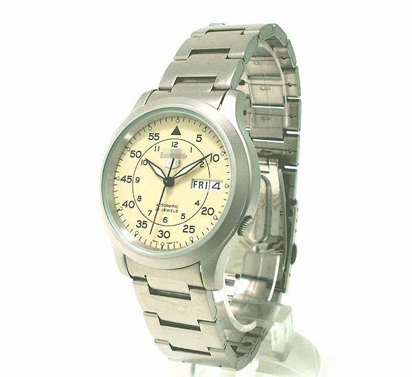 Customize Cream Watch Dial SNK803K1