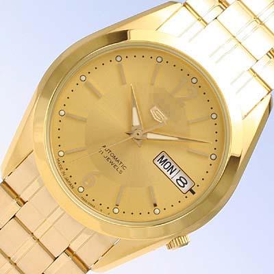 Custom Gold Watch Face SNKF02J1
