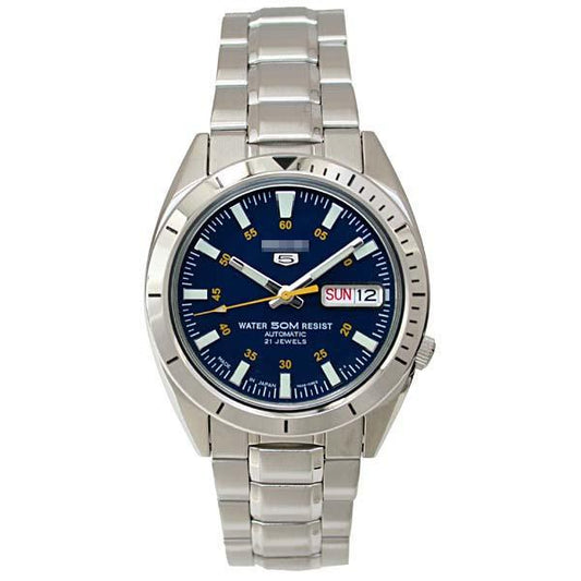 Custom Blue Watch Dial SNKF57J1