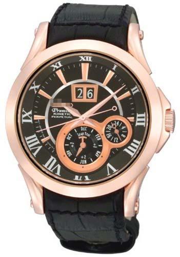 Customised Black Watch Dial SNP036P1