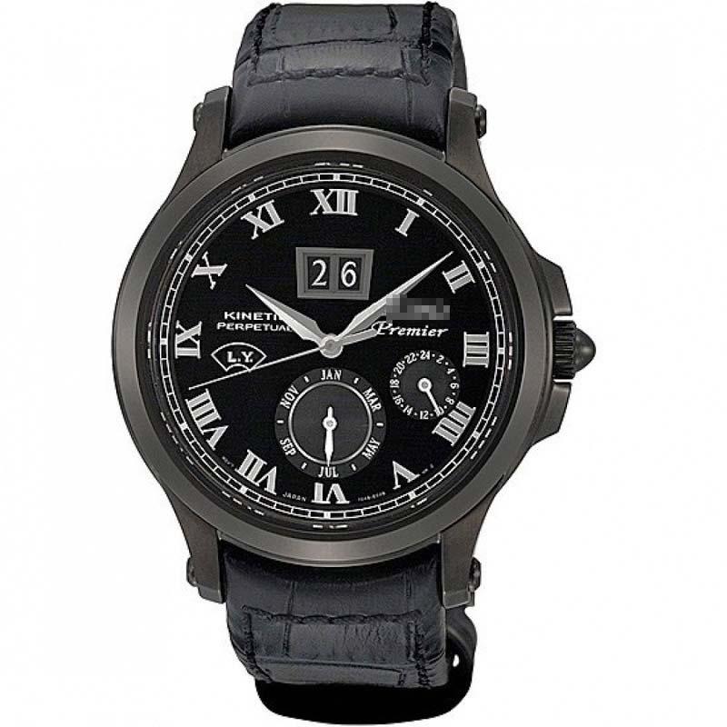 Custom Black Watch Dial SNP045P1