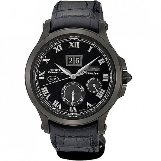 Custom Black Watch Dial SNP045P1