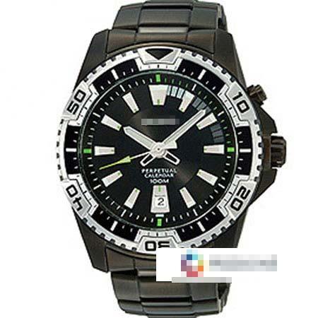 Custom Black Watch Dial SNQ115P1