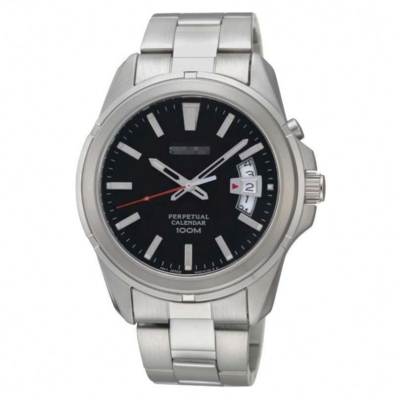 Custom Black Watch Dial SNQ131P1