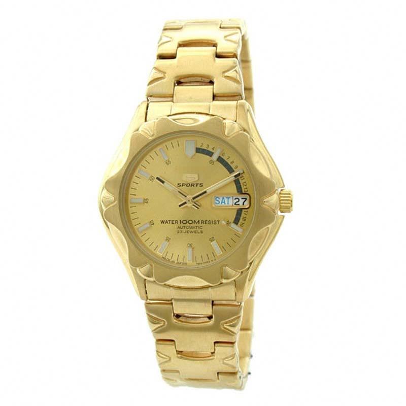 Custom Gold Watch Bracelets SNZ450J1