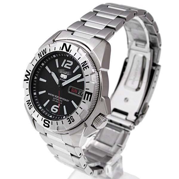 Custom Black Watch Dial SNZE89J1