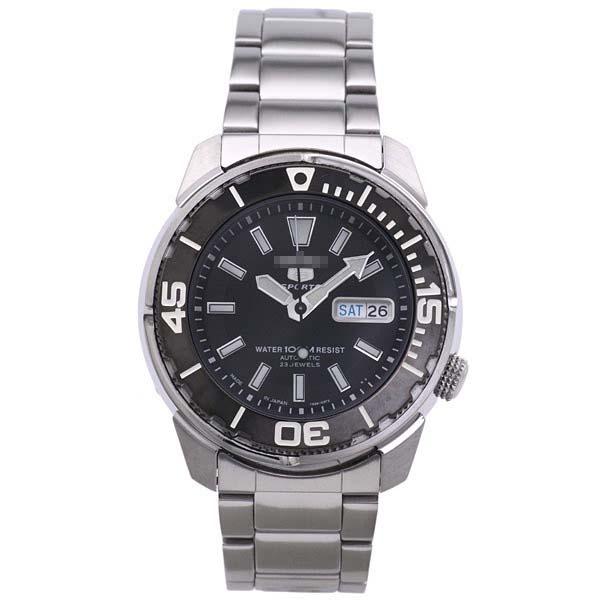 Custom Black Watch Dial SNZE97J1