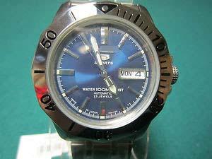 Customised Blue Watch Dial SNZF73J1