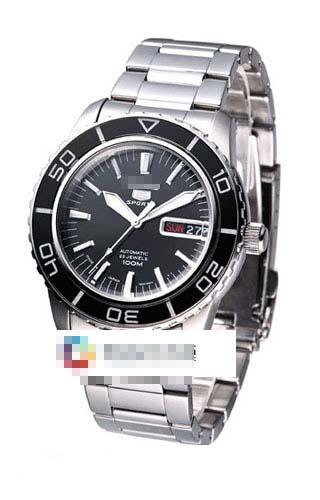 Custom Black Watch Dial SNZH55J1