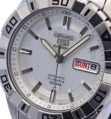 Custom Silver Watch Dial SNZH73K1