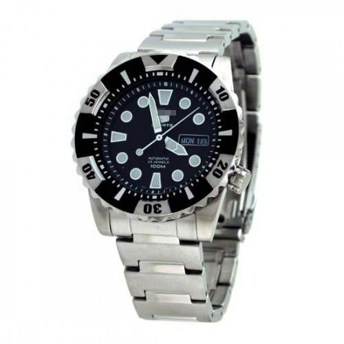 Customized Black Watch Dial SNZJ13K1