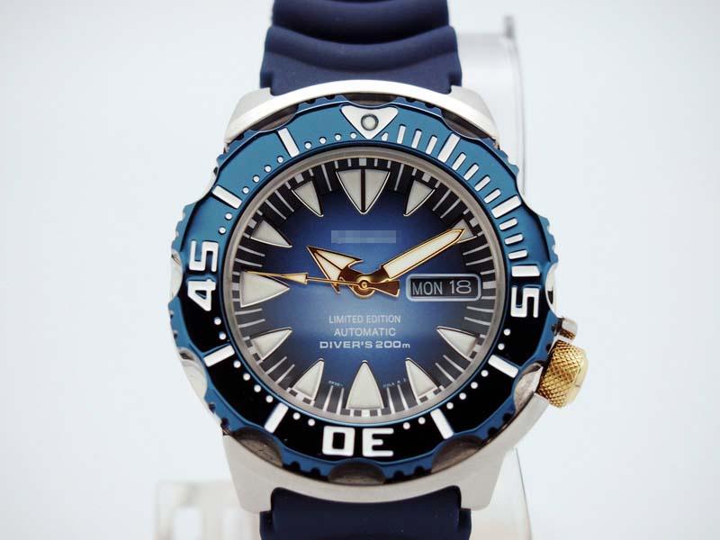 Custom Blue Watch Dial SRP455K1