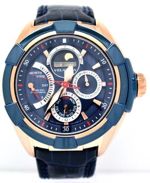 Customised Blue Watch Dial SRX010P1