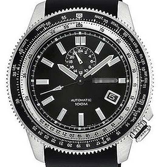 Customised Black Watch Dial SSA003J2