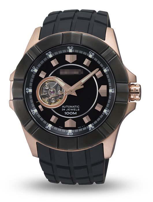 Custom Black Watch Dial SSA078K1