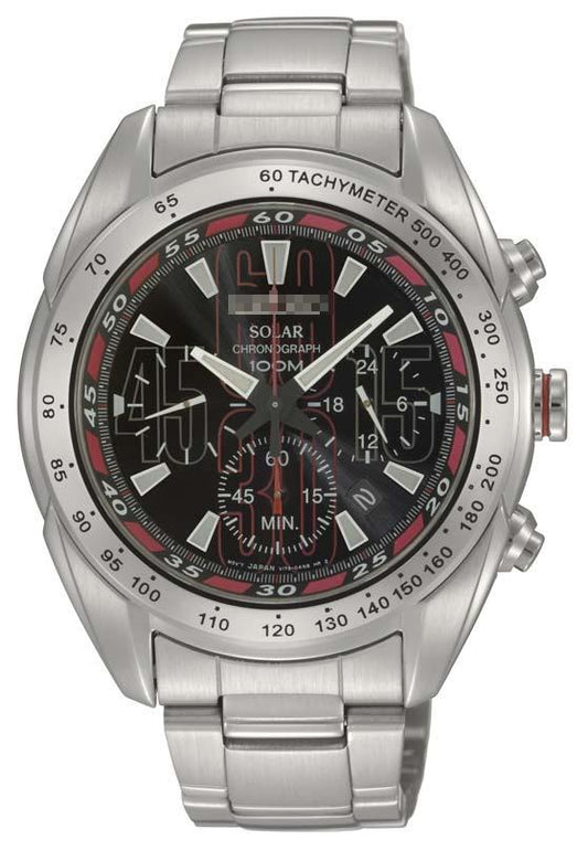 Customised Black Watch Dial SSC045P1