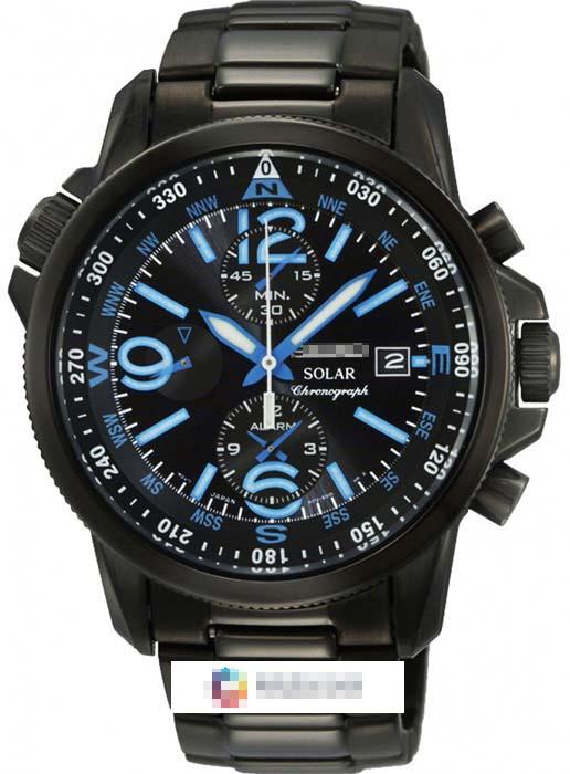 Wholesale Black Watch Dial SSC079P1