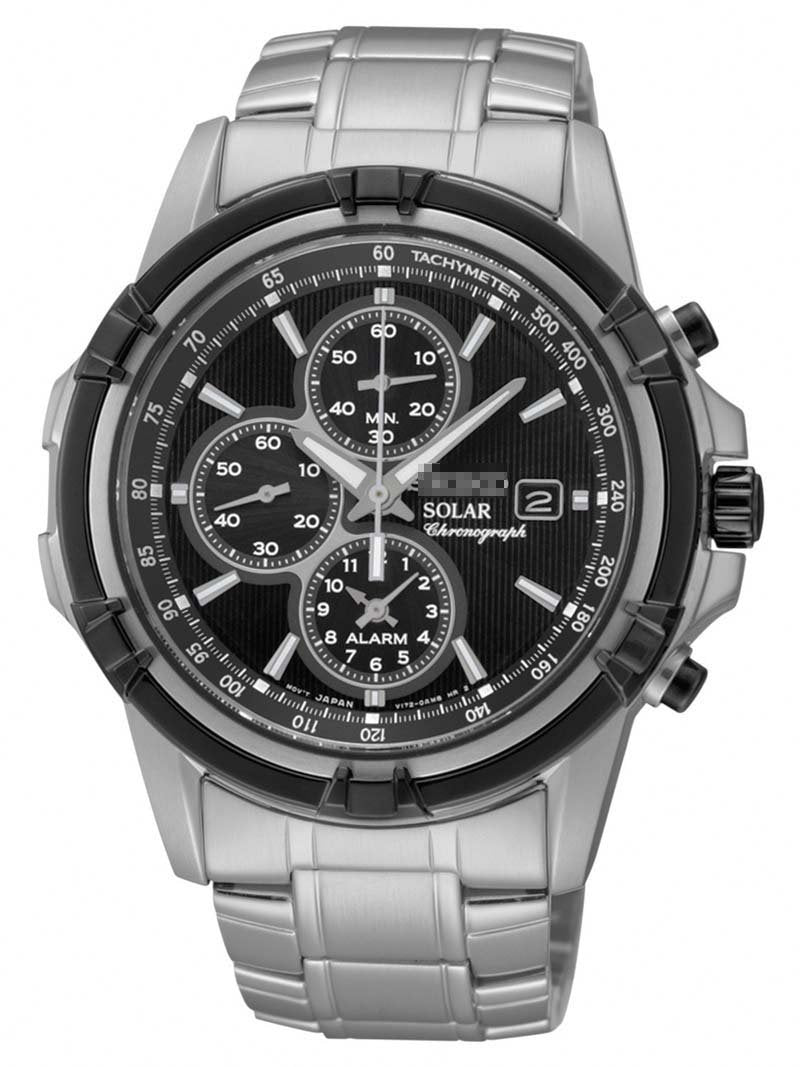 Custom Black Watch Dial SSC147P1