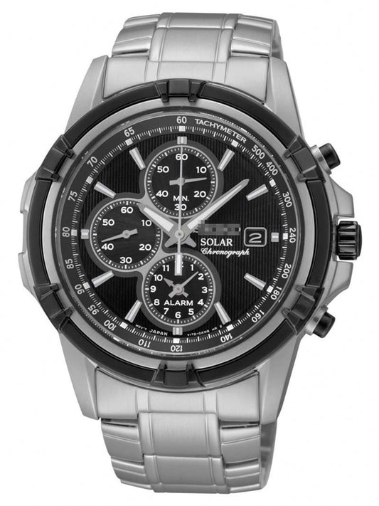 Custom Black Watch Dial SSC147P1