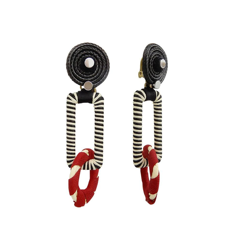 Custom Chic Statement Handmade Earrings Geometric Figure