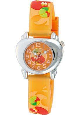 Custom Orange Watch Dial