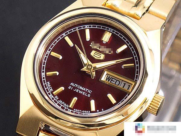 Custom Gold Watch Bracelets SYMA02J1