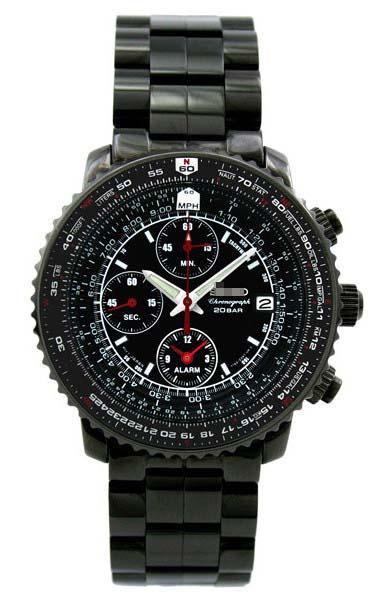 Custom Made Black Watch Dial SZET003