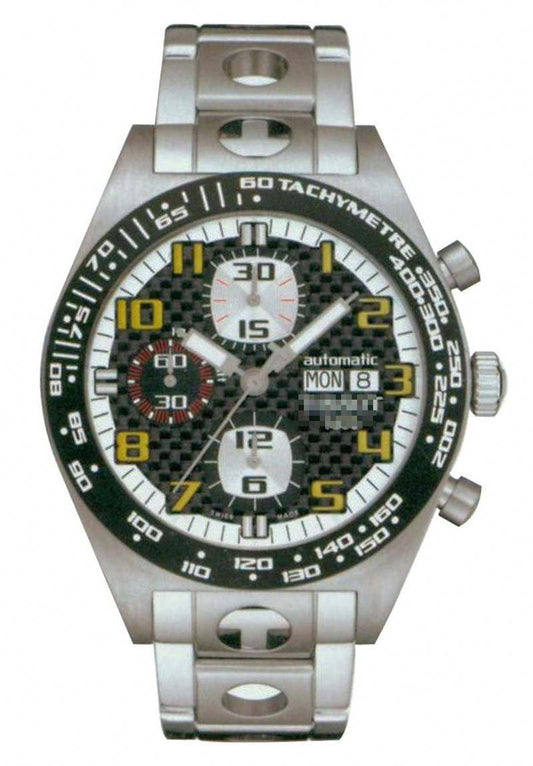 Custom Black Watch Face T021.414.21.207.00