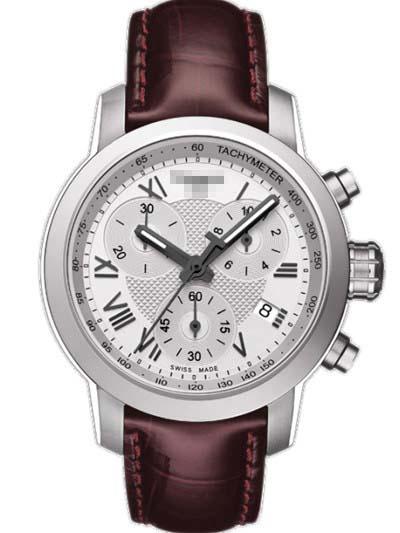 Custom Leather Watch Straps T055.217.16.033.01