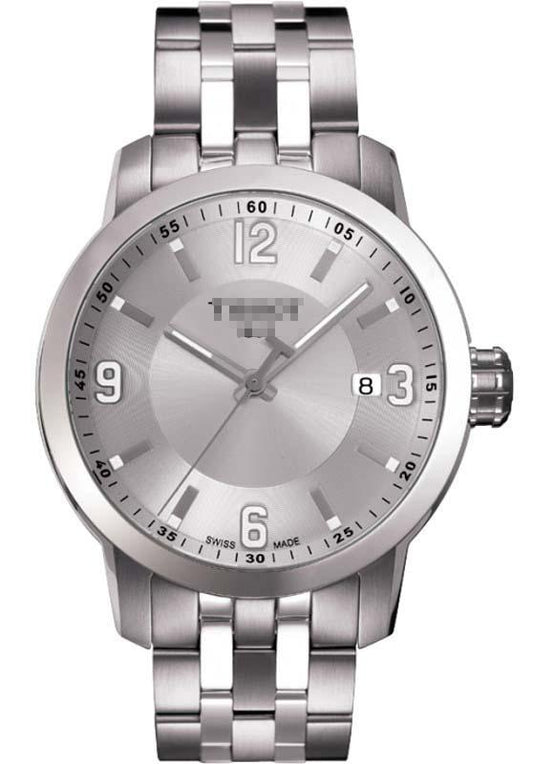 Custom Silver Watch Face T055.410.11.037.00