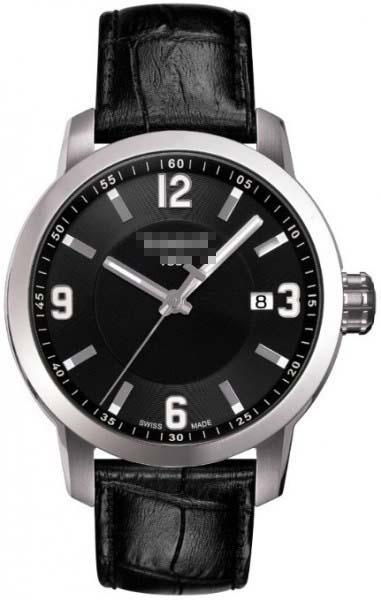 Customize Leather Watch Straps T055.410.16.057.00