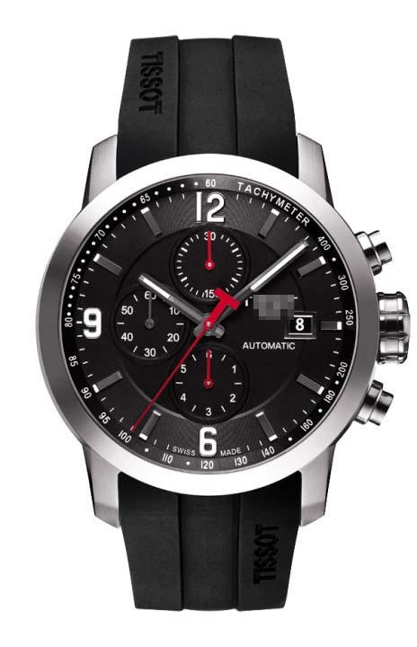 Custom Black Watch Dial T055.427.17.057.00