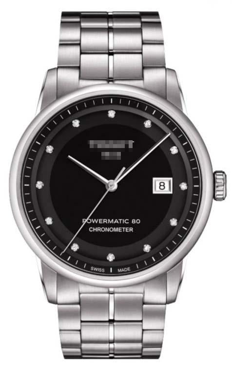 Custom Black Watch Dial T086.408.11.056.00