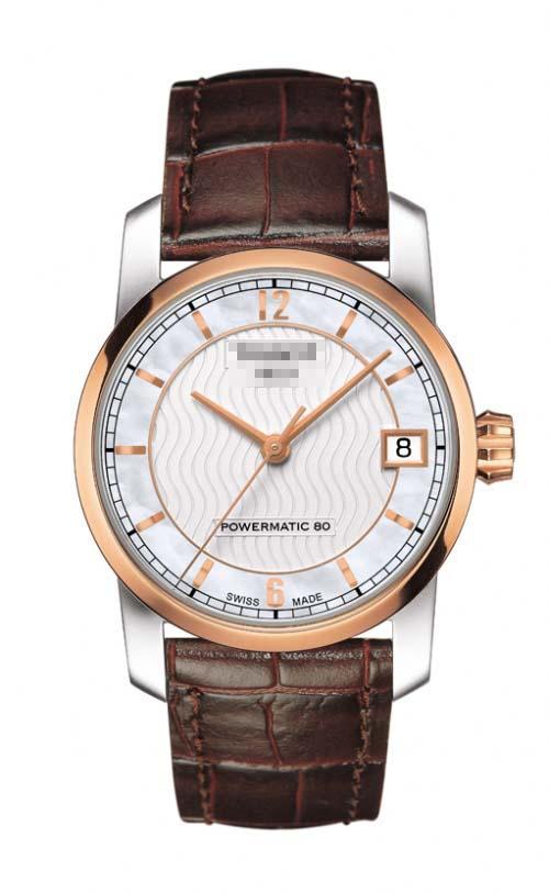 Custom Silver Watch Dial T087.207.56.117.00