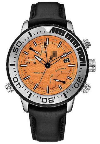 Custom Orange Watch Dial