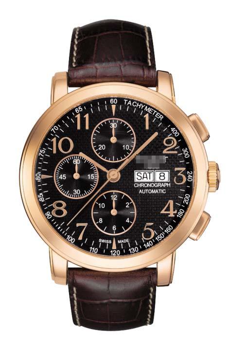 Customised Black Watch Dial T905.627.76.057.00