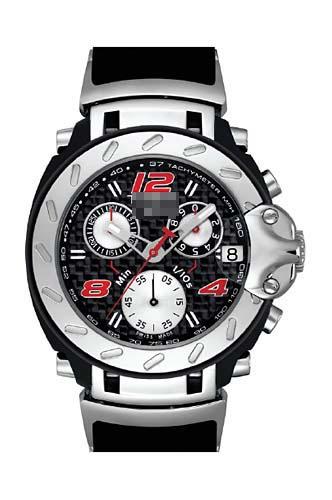 Custom Black Watch Dial T90.4.496.82