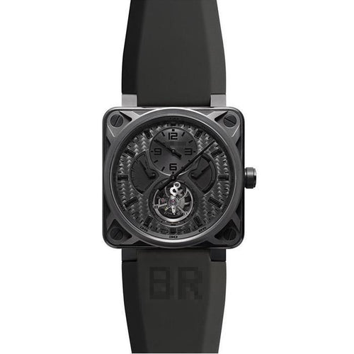 Wholesale Amazing Men's Titanium DLC Manual Wind Watches BR 01- Tourbillon Phantom