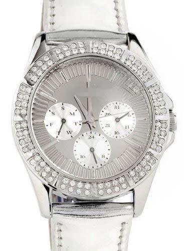 Custom Silver Watch Dial U11517L1