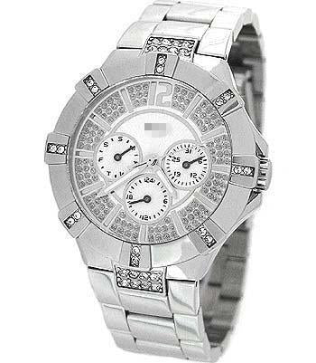 Custom Silver Watch Dial U12601L1