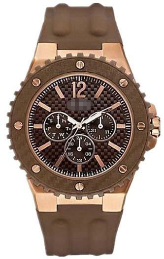 Customized Brown Watch Dial U13627G1