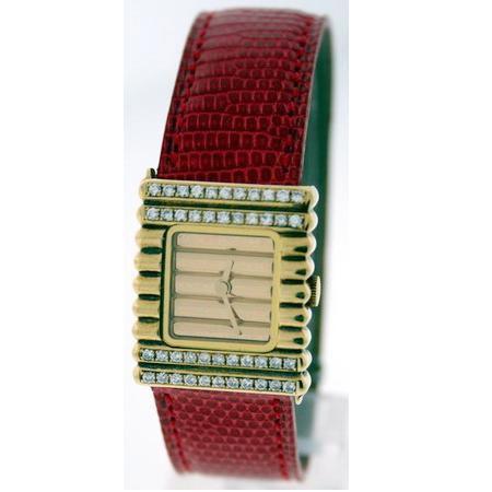 Wholesale Ladies 22mm x 23mm 18k Yellow Gold Watches 