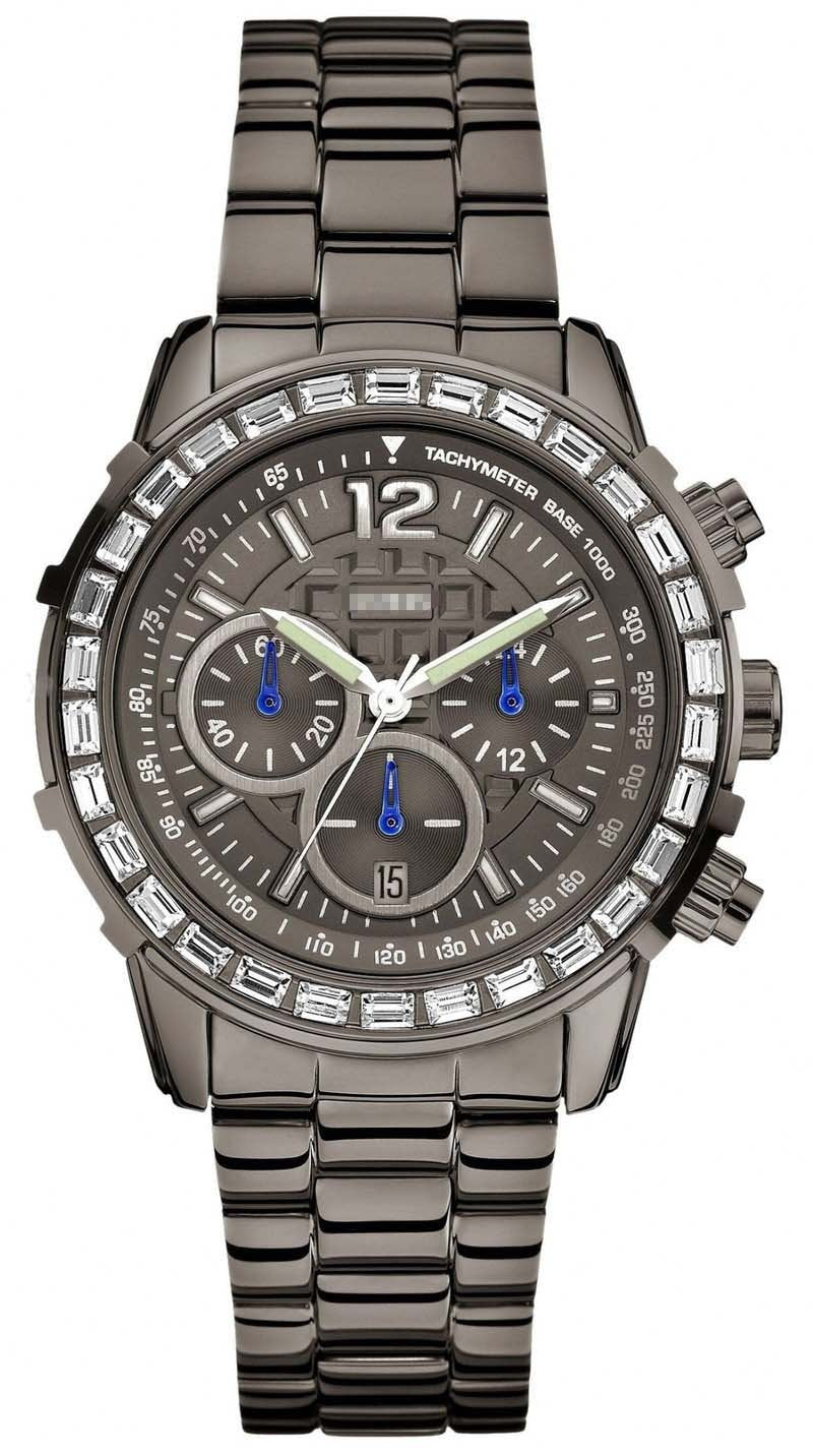 Customised Black Watch Dial W0016L3