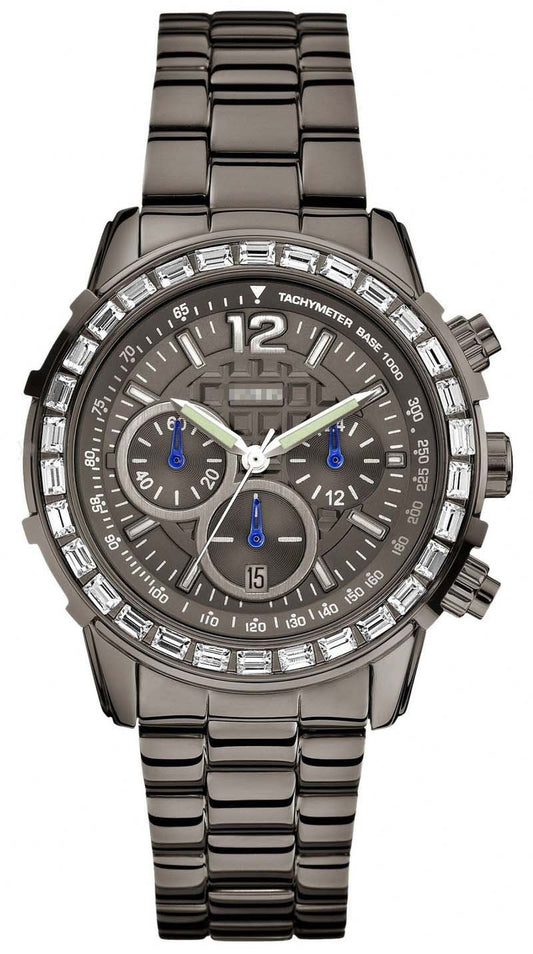 Customised Black Watch Dial W0016L3