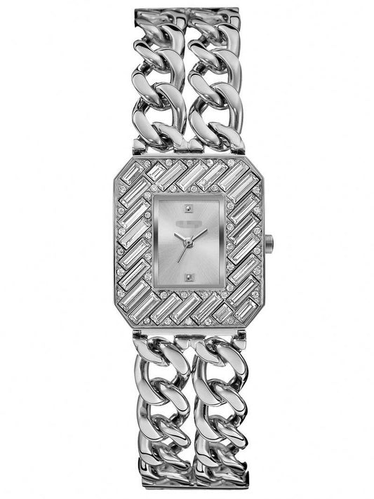 Custom Silver Watch Dial W0126L1