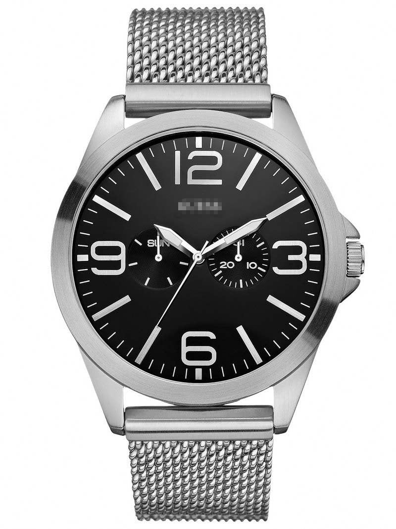 Custom Black Watch Face W0180G1